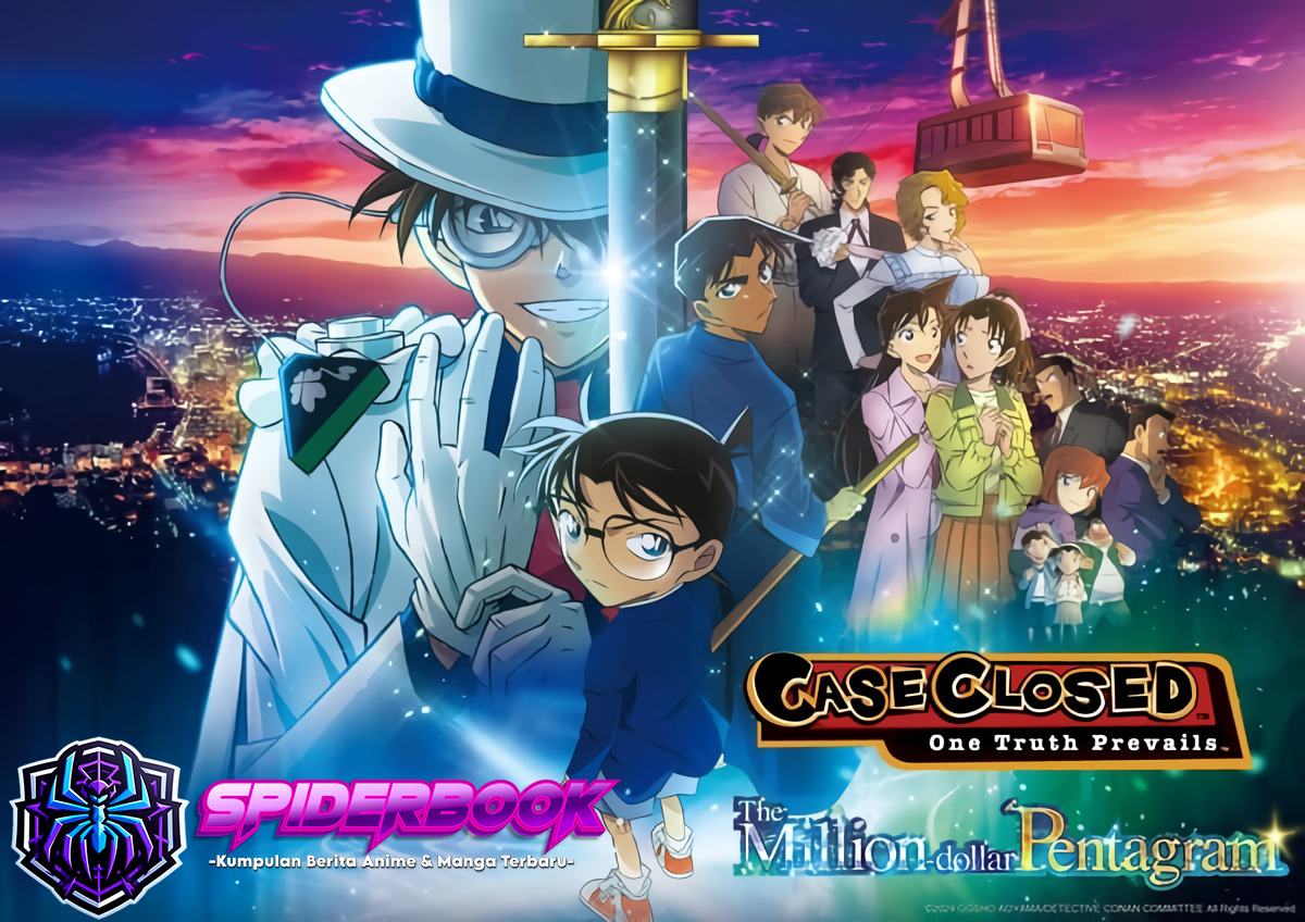 Film Detective Conan: The Million-Dollar Pentagram Rilis pada 7 Agustus