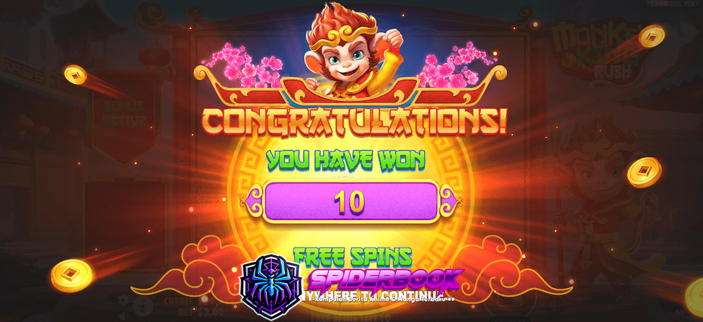 Tongkat Sakti dan Harta Karun: Petualangan Slot Monkey King Rush