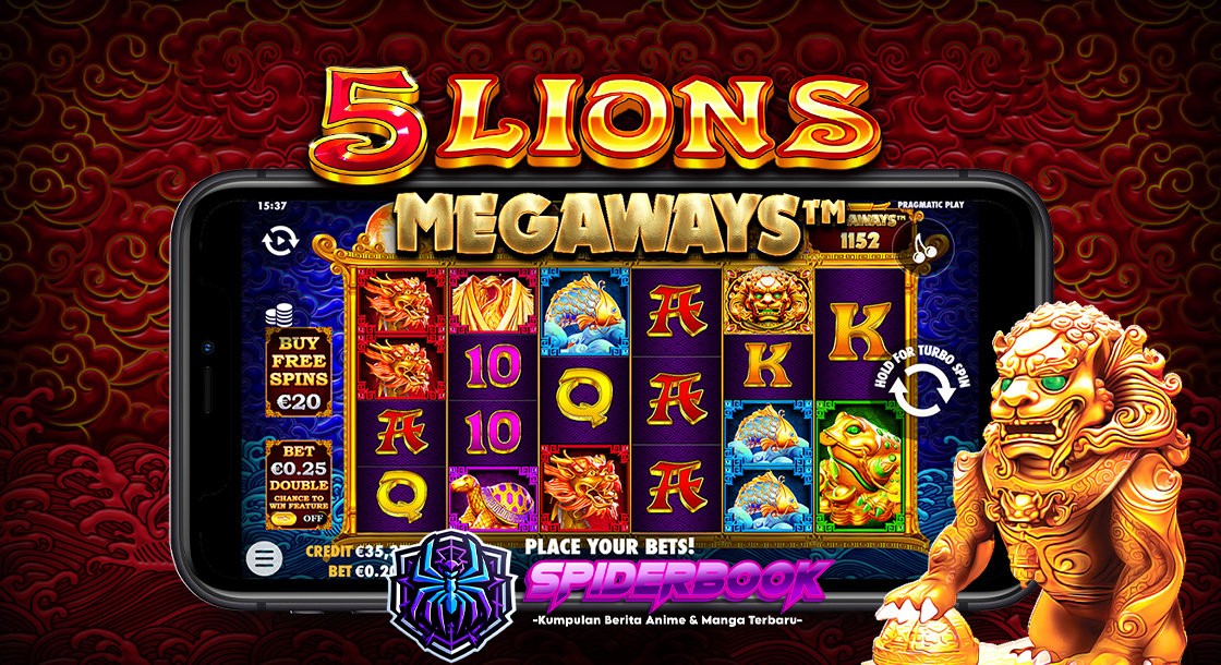 5 Lions Megaways: Slot Penuh Keberuntungan dan Fitur Menarik!