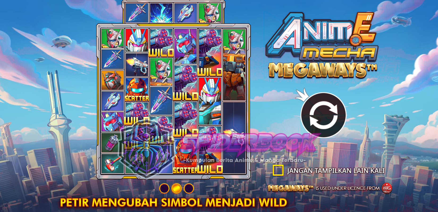 Anime Mecha Megaways: Cara Menang Slot Online dari Pragmatic Play