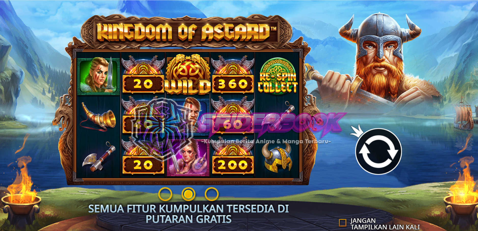 Kingdom Of Asgard: Raih Kemenangan Besar di Slot Gacor Pragmatic