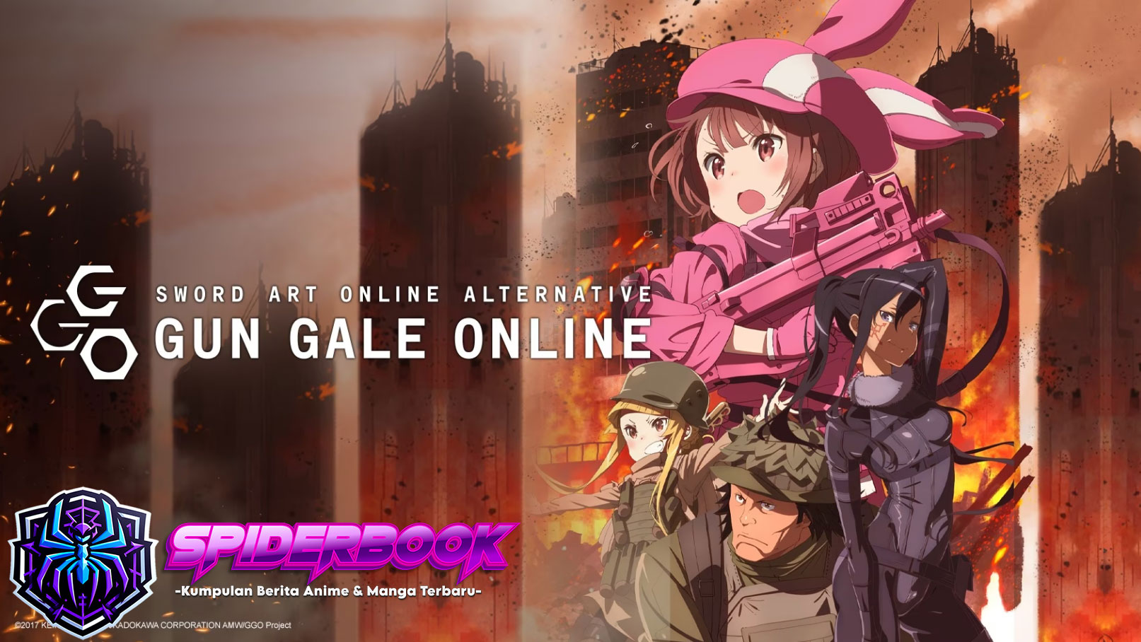 Sword Art Online Alternative: Gun Gale Online – Perang Sengit di Dunia Virtual!