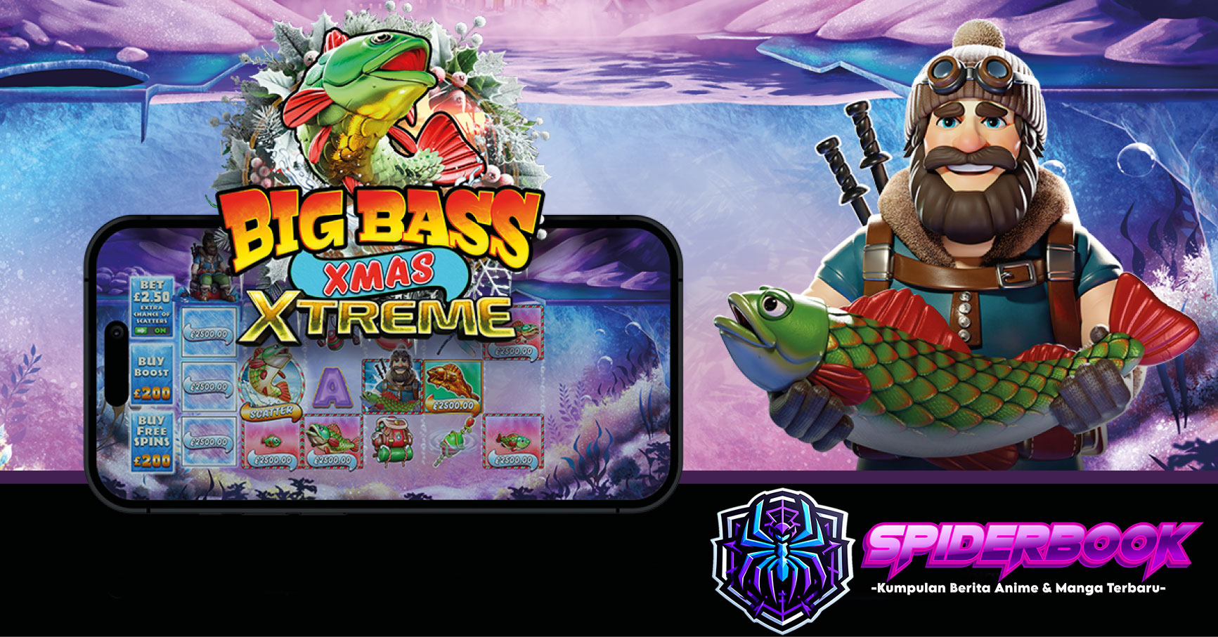 Big Bass Xmas Xtreme: Slot Natal Terbaru dengan Kemenangan Maksimal 10.000x