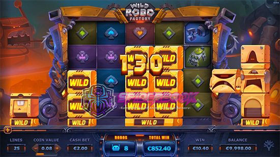 Wild Robo Factory: Raih Kemenangan Besar di Slot Server Thailand!